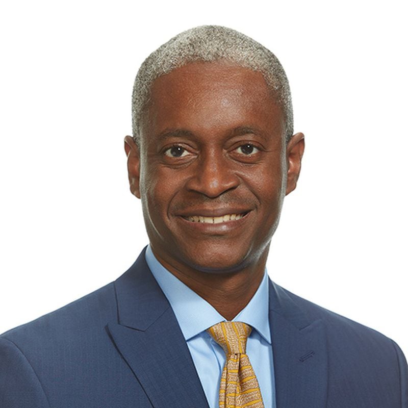 Raphael Bostic is president and CEO of the Atlanta Federal Reserve Bank. CONTRIBUTED BY ATLANTA FEDERAL RESERVE BANK