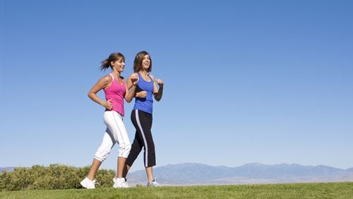 Exercising can lower the risk of dangerous conditions like high blood pressure, high cholesterol and diabetes.
