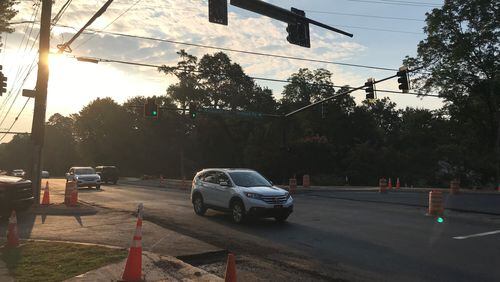 On August 3, the intersection at Mount Vernon Road and Vermack Road/Manhasset Drive became fully operational with upgrades to improve flow. CONTRIBUTED