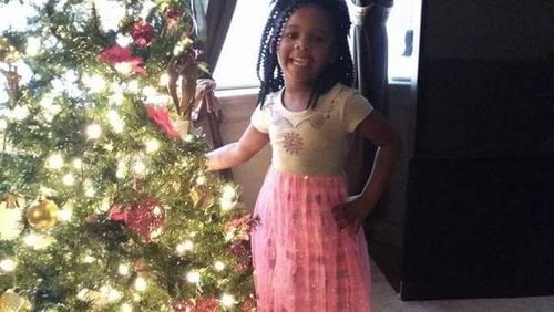 Malayah McClendon, 5, died Friday from injuries sustained when she was hit by a car in Clayton County.