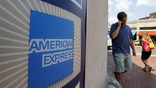 American Express said is relocating fewer than 100 Atlanta jobs, mostly in customer service, to related  "hubs" in India, Phoenix and Sunrise City, Fla.