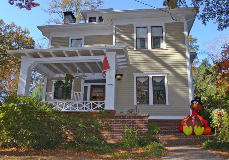 This Decatur home was designed by noted architect Leila Ross Wilburn. AJC FILE PHOTO