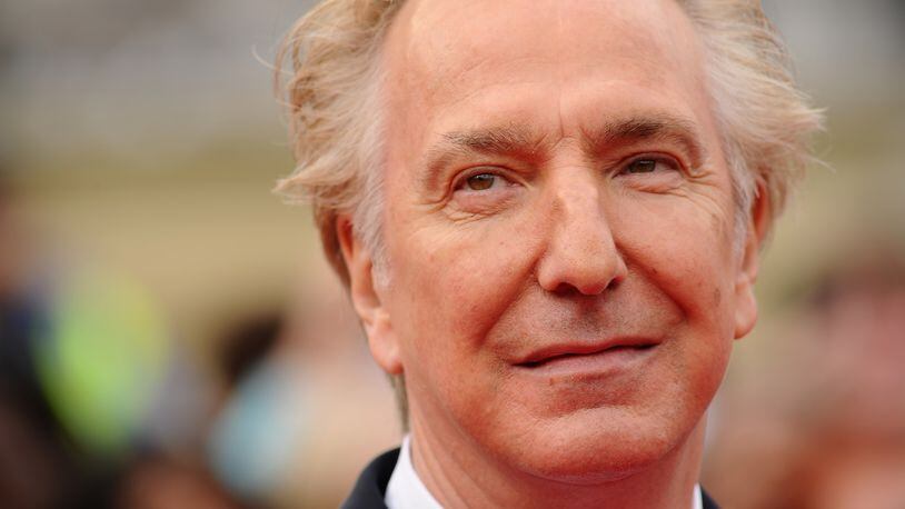 LONDON, ENGLAND - JULY 07: Alan Rickman attends the World Premiere of Harry Potter and The Deathly Hallows - Part 2 at Trafalgar Square on July 7, 2011 in London, England. (Photo by Ian Gavan/Getty Images)