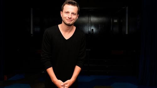 LAS VEGAS, NV - JULY 10:  Magician Mat Franco unveils his namesake theater marquee as the showroom is renamed the Mat Franco Theater at The Linq Hotel & Casino on July 10, 2017 in Las Vegas, Nevada.  (Photo by Bryan Steffy/Getty Images)