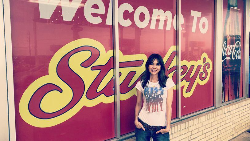 Stephanie Stuckey visiting a Stuckey's in March 2020 right after she bought the company during her tour of all 67 locations
Courtesy of Stuckey's Corp.
