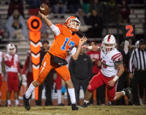 High school football: Second round of the state playoffs