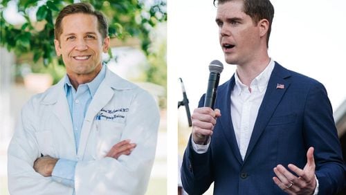 Dr. Rich McCormick and attorney Jake Evans are headed to a runoff in the Republican primary in Georgia's 6th Congressional District.