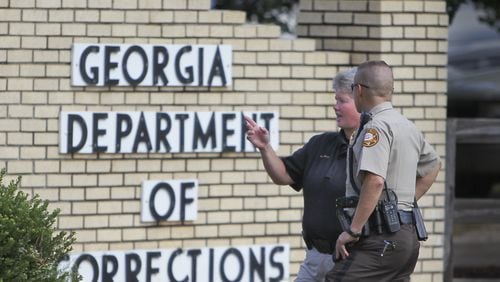 In the past two and one-half years, nearly 200 Georgia Department of Corrections employees have been arrested on charges involving crimes at state prisons. File photo. JOHN SPINK/ JSPINK@AJC.COM