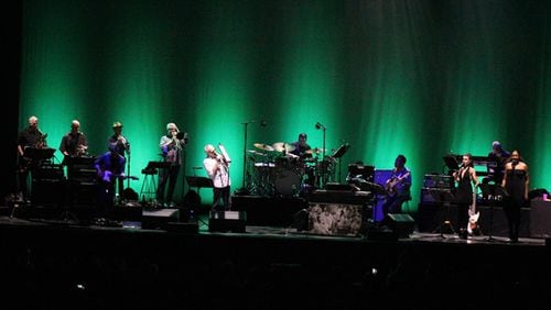 Steely Dan played a series of hits and deep cuts for the sold out crowd at Verizon Amphitheatre on May 19, 2018, with co-headliners, The Doobie Brothers. Photo: Melissa Ruggieri/AJC