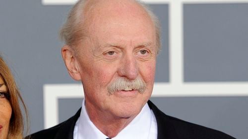 Butch Trucks at the 2012 Grammy Awards, where The Allman Brothers Band received a lifetiem achievement award. (AP Photo/Chris Pizzello, File)