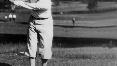 Bobby Jones, circa 1922. The exhibit "Bobby Jones: The Game of Life" opens Feb. 12 in the Schatten Gallery of Emory University's Robert W. Woodruff Library. CONTRIBUTED BY MARBL, EMORY UNIVERSITY