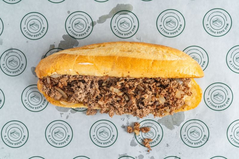 A sandwich from Mad Dads Philly's, slated to open in the Halidom Eatery food hall near East Atlanta. / Courtesy of Mad Dads Philly's