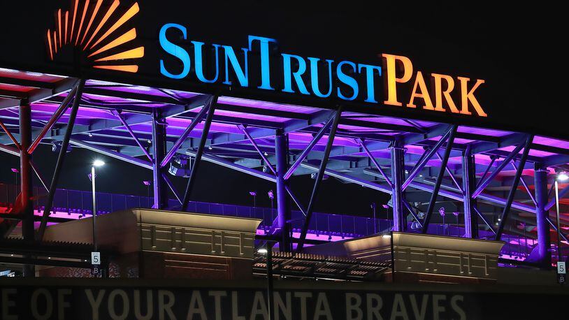Replacing all of the signage will be a time-consuming project after SunTrust Park is renamed.