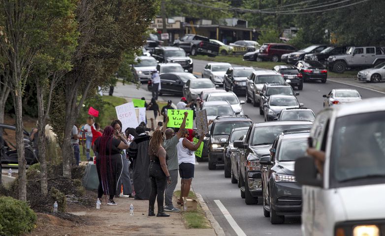 PHOTOS: Protests continue in Atlanta