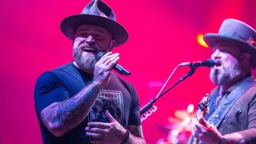 Zac Brown Band performs at Pandora Live @ Tabernacle Super Bowl 2019. Brown got emotional online talking about the effect of the coronavirus on his crew and touring. Photo: Ryan Fleisher/Special to the AJC