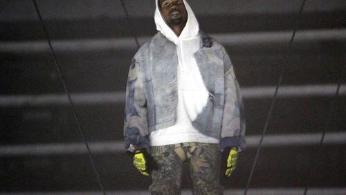 Kanye West at his September show at Philips Arena. Robb Cohen Photography & Video /www.RobbsPhotos.com