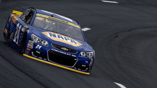 Genuine Parts’ biggest business unit is the NAPA auto parts chain, whose logo adorns the Chevrolet driven by NASCAR driver Chase Ellliott. (Photo by Jeff Zelevansky/Getty Images)