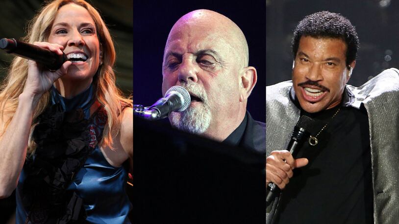 ATlive on Friday, Nov. 11, 2022 at Mercedes-Benz Stadium features Sheryl Crow, Billy Joel and Lionel Richie. ROBB COHEN