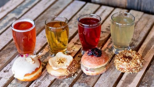 Doughnut Dollies and UrbanTree Cidery are teaming up for a pairing this month.