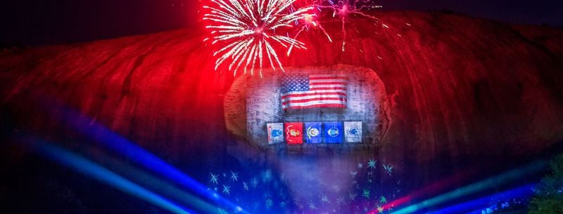 Enjoy Stone Mountain Park’s extended fireworks finale with a specially choreographed musical tribute to the troops.
