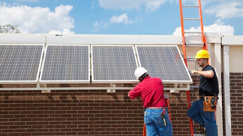 New tax credits and incentives are expected to fuel green energy job growth. (Dreamstime/TNS)