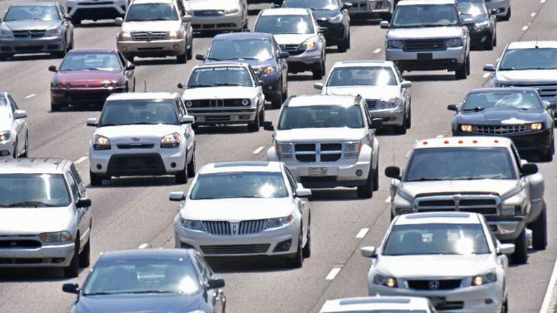 Traffic is shown on I-20 in this file photo. (Credit: AJC)