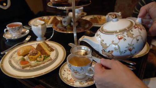Reservations are being taken for Mother's Day Teas that will be offered from 2-5 p.m. May 13, 14 and 21 by the Cumming Arts Center. This photo was taken at The Ritz-Carlton in Buckhead. AJC file photo