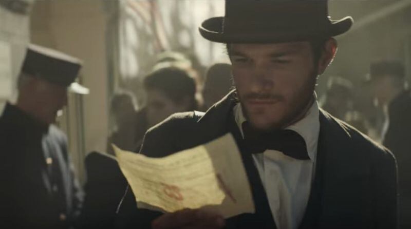 This Budweiser ad featured an actor playing the company’s founder entering the United States from Germany in the 1850s.