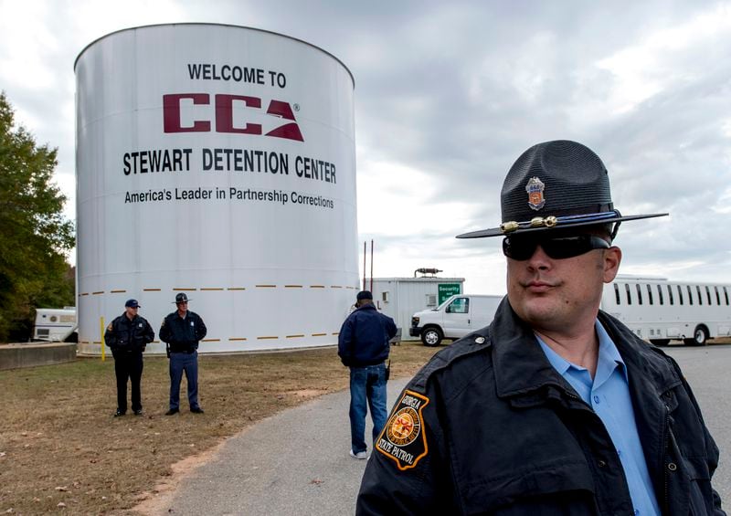 An investigation by the inspector general for the U.S. Department of Homeland Security found that the the company that runs the Stewart Detention Center, the state's largest facility for holding migrants, received more than $12.5 million for unused bed space over the course a year during the coronavirus pandemic. (Brian Cahn/Zuma Press Wire/TNS)