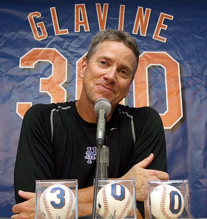Tom Glavine's major-league career