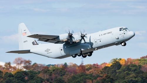 This C-130J Super Hercules will be delivered to the Georgia Air National Guard next week.