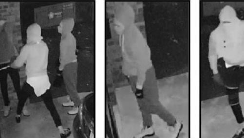 Police in Gwinnett and DeKalb counties are searching for three people who broke into four pharmacies in a single evening, helping themselves to prescription drugs worth tens of thousands of dollars.