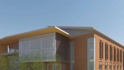 This is a rendering of Georgia Southern's planned engineering and research center. PHOTO CONTRIBUTED.