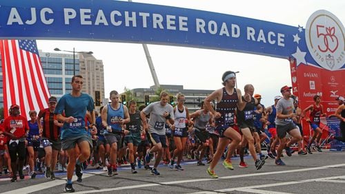 A look back at the 2019 AJC Peachtree Road Race