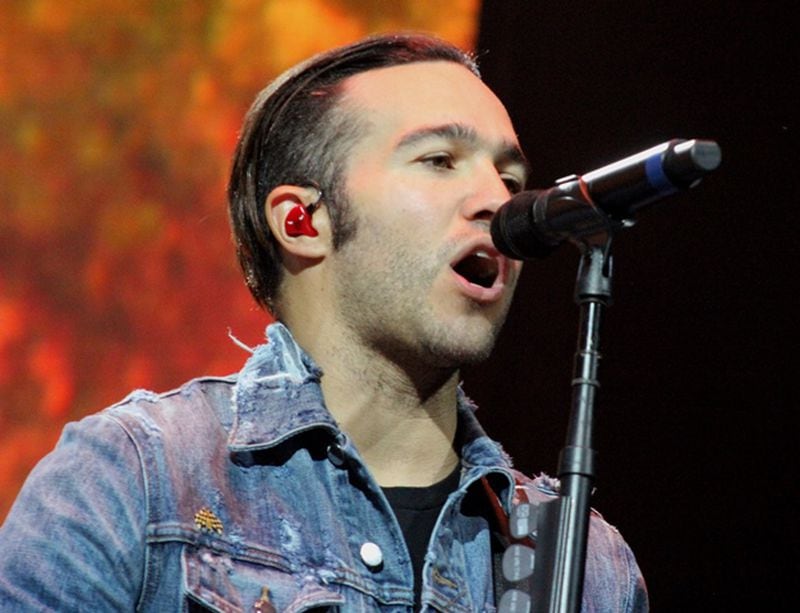  Pete Wentz did most of the chatting with the audience. Photo: Melissa Ruggieri/AJC