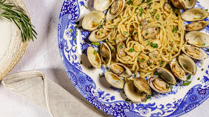 Linguine vongole from the menu of Serena Pastaficio. / Courtesy of Serena Pastaficio