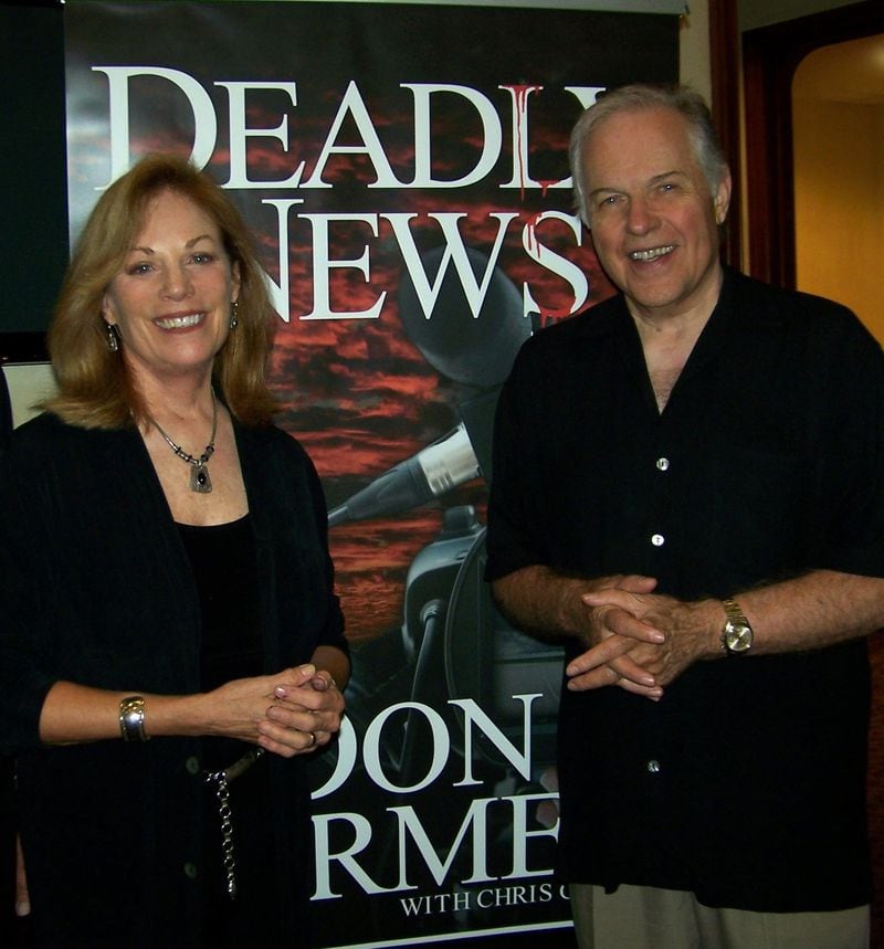 Retired Channel 2 WSB-TV anchor Don Farmer has written a new thriller, “Deadly News,” with his wife, fellow retired broadcaster Chris Curle.