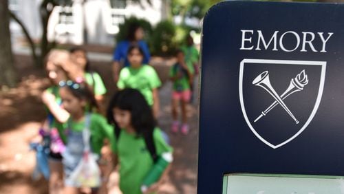 Emory University has tightened its belt, but stopped short of firing anyone or cutting salaries. Still, leaders warned that “very difficult choices” could come. HYOSUB SHIN / HSHIN@AJC.COM