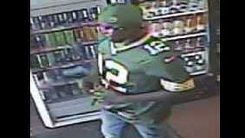 Anyone who recognizes the suspect may call Crime Stoppers at 404 577-8477.