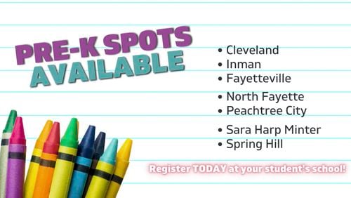 Parents interested in enrolling their 4-year-olds for pre-k must register directly with the appropriate school. Courtesy FCBOE
