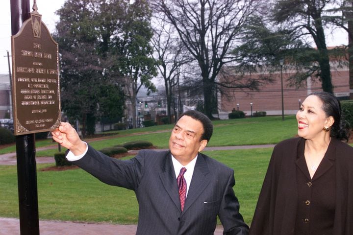 Photos: Places and things named for Andrew Young