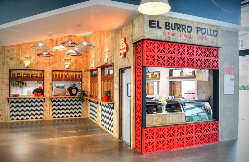 Order and pick-up areas at El Burro Pollo. CONTRIBUTED BY CHRIS HUNT PHOTOGRAPHY