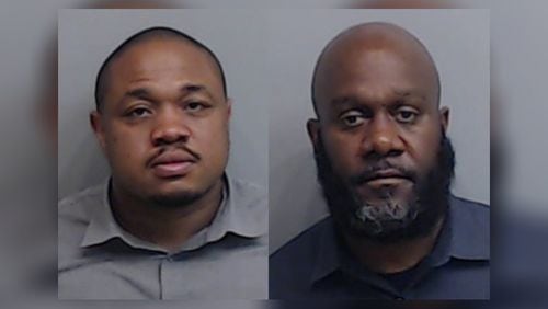 Ivory Streeter (left) and Mike Gardner, both veteran Atlanta police officers, were recently fired. (Photos: APD)