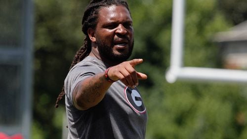 Jarvis Jones starred at outside linebacker for the Georgia Bulldogs from 2011-12. Now he's coaching that position at UGA as a student assistant coach.