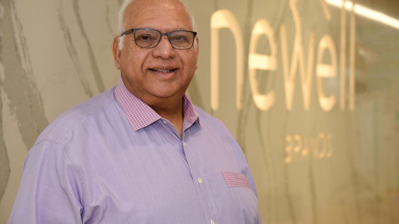Ravi Saligram, CEO of Newell Brands, at the company’s headquarters in metro Atlanta in 2020. (Photo by Joann Vitelli)