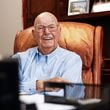 Houston County Sheriff Cullen Talton, 91, is believed to be the longest-serving sheriff in American history. (Natrice Miller/ AJC)