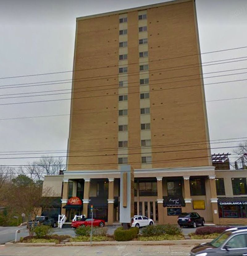 The residents of the Peachtree Battle Condominiums that sit above the DS17 nightclub in Buckhead have been complaining for months about club noise and other activities. (Google Photo)