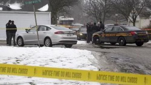 Two police officers were killed after answering a 911 hangup call Saturday in Ohio. (Photo: WHIO.com)
