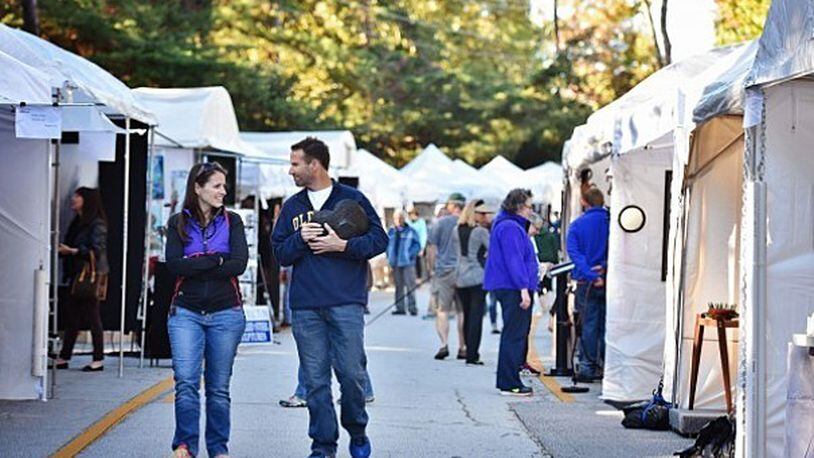More than 140 artists will showcase their work at the Brookhaven Arts Festival in DeKalb County. The festival, held Oct. 20 and Oct. 21, will also feature live music and a car show.