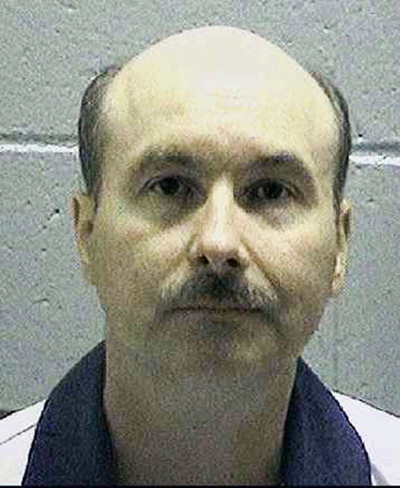 This undated file photo made available by the Georgia Department of Corrections shows William Sallie, who was executed by lethal injection on Dec. 6, 2016, for murdering his father-in-law in 1990. (Georgia Department of Corrections via AP)